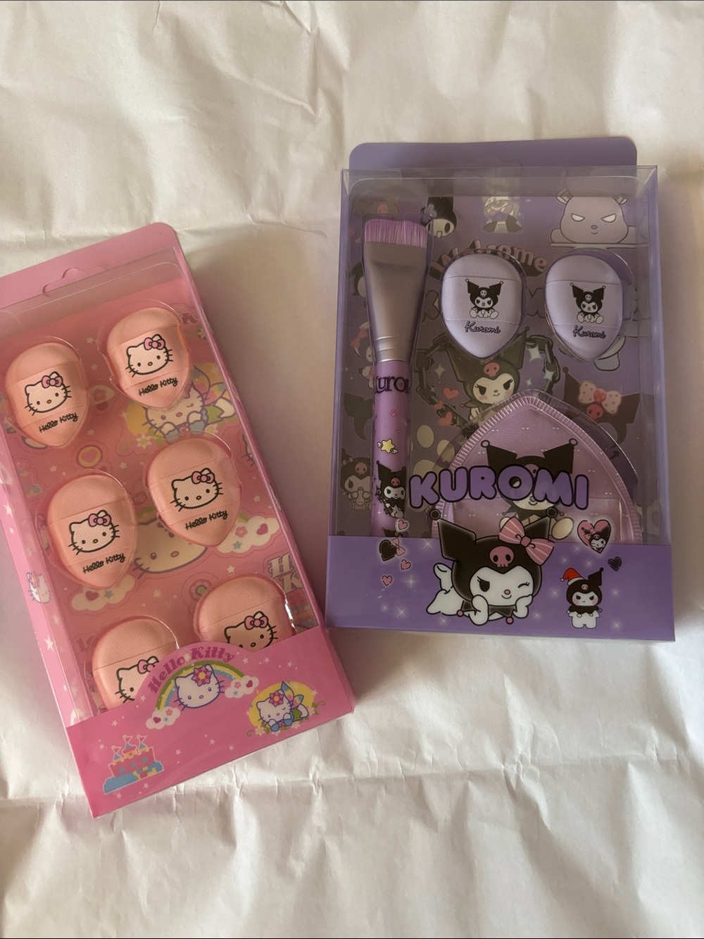 Sanrio Hello Kitty & Kuromi Makeup Tools